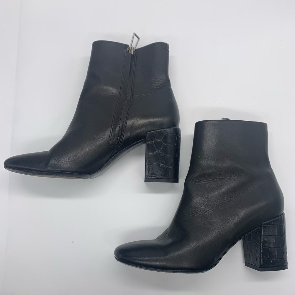 Paul Smith Ankle Boot Block Heel Size 37 - image 2